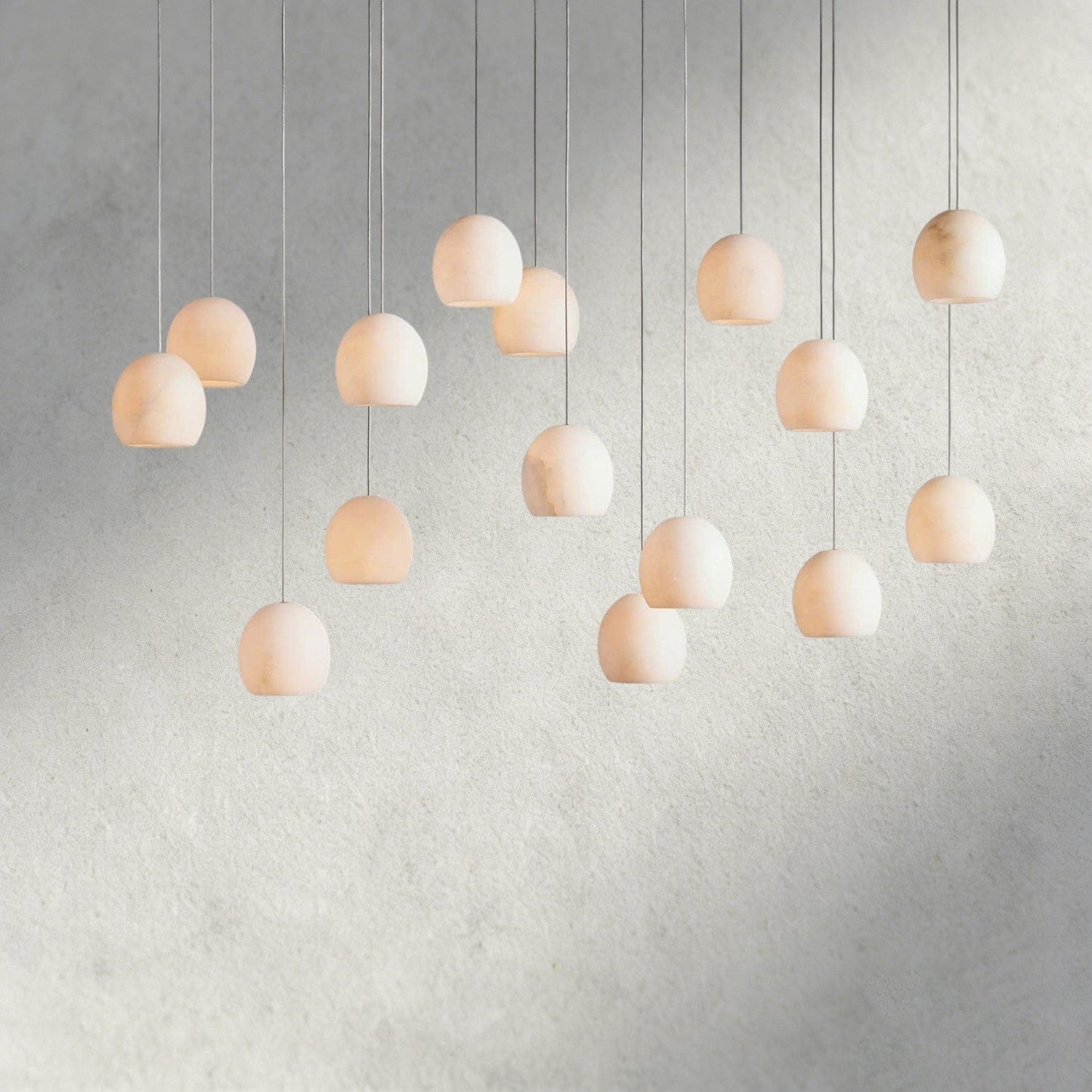 15 Lights Arica Linear Chandelier 15/ 30 Lights