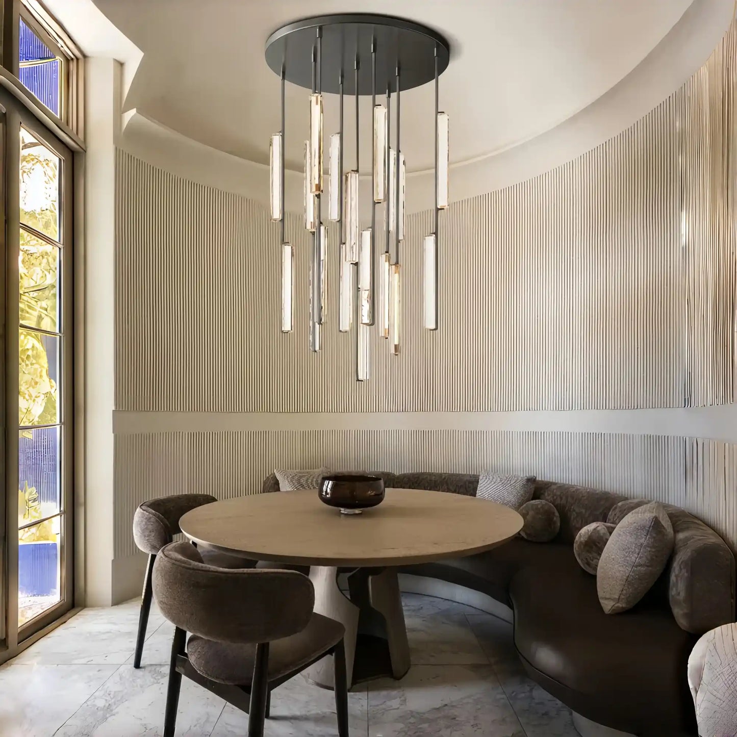Audubon Crystal Round Chandelier 24", 40", 56"