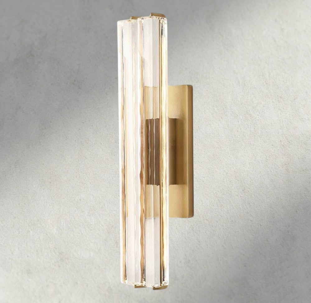Audubon Crystal Double Sconce - Manohaus