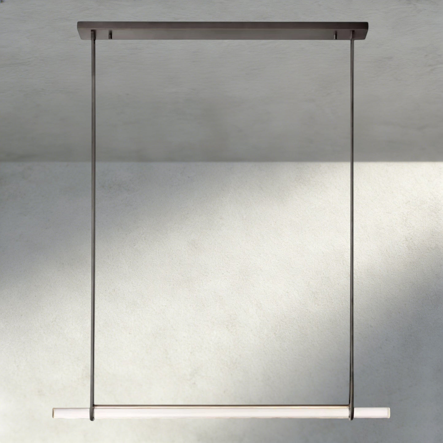 Audubon Crystal Linear Single Bar Chandelier - Manohaus