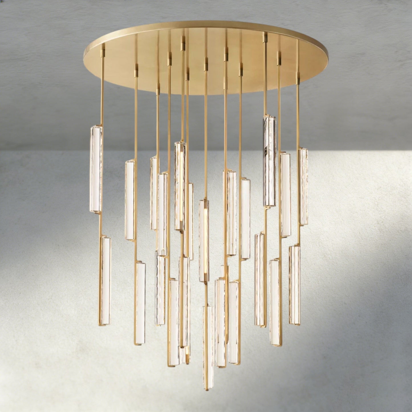 Audubon Crystal Round Chandelier 24", 40", 56" - Manohaus
