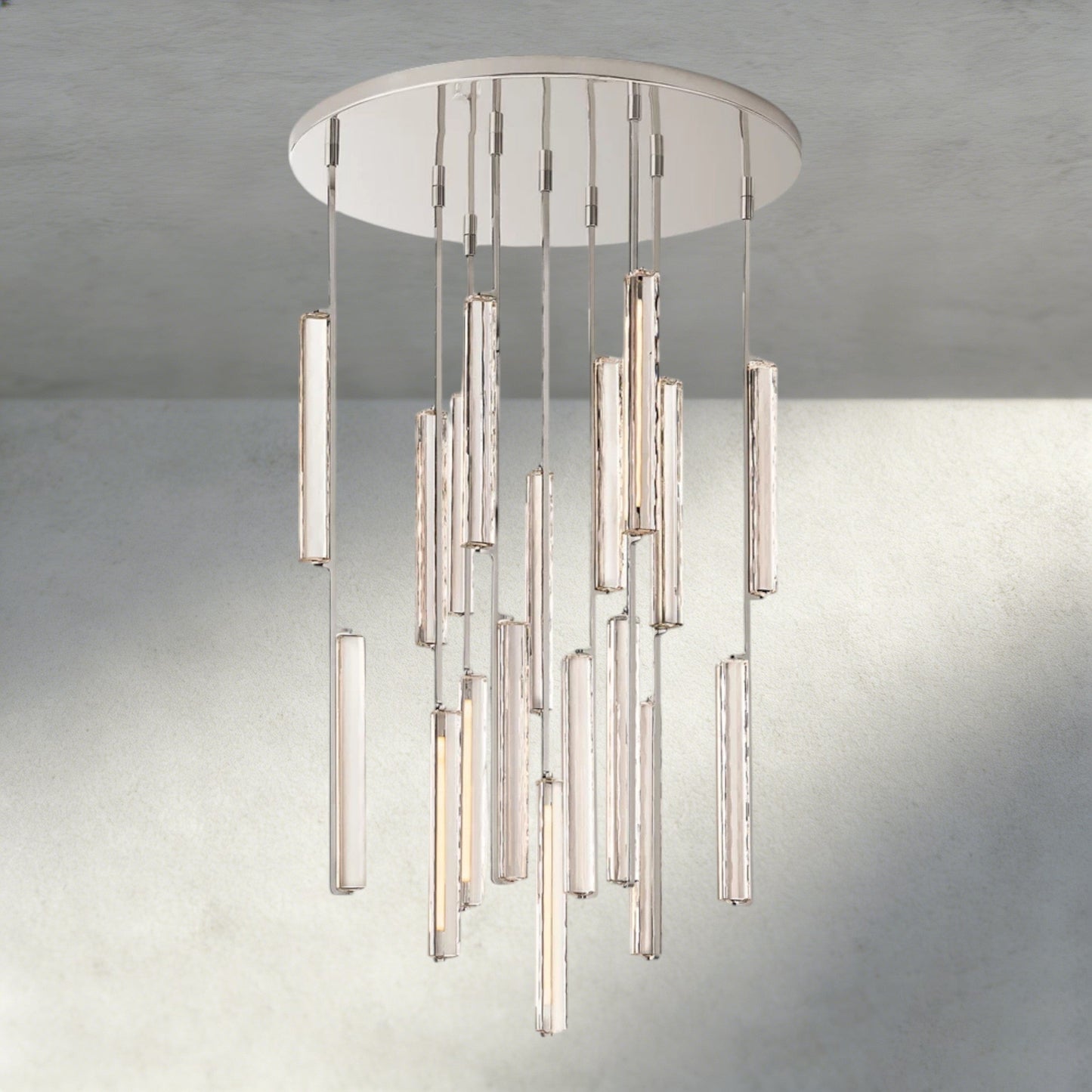 Audubon Crystal Round Chandelier 24", 40", 56" - Manohaus