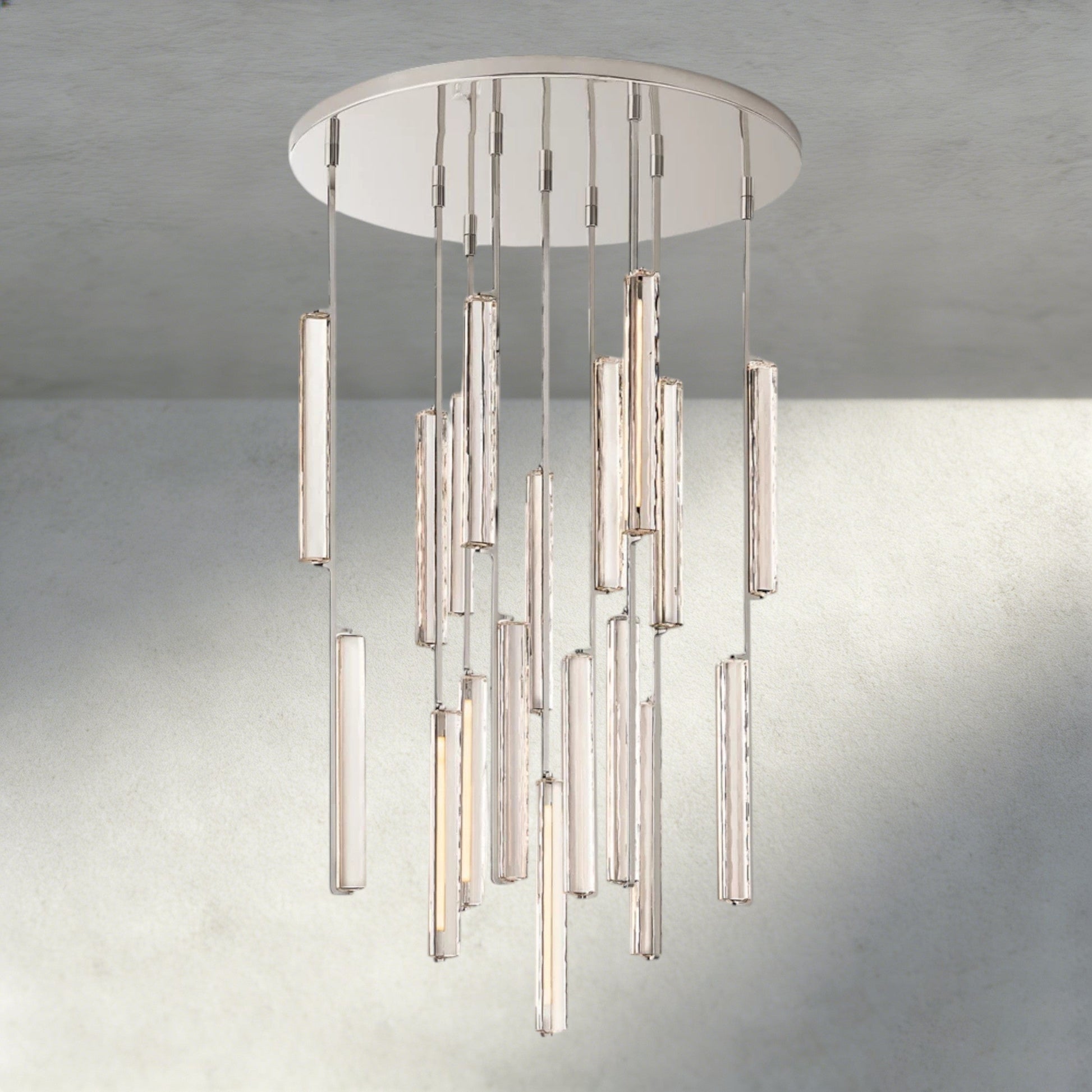 Audubon Crystal Round Chandelier 24", 40", 56" - Manohaus