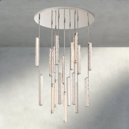 Audubon Crystal Round Chandelier 24", 40", 56" - Manohaus
