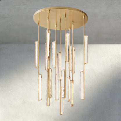 Audubon Crystal Round Chandelier 24", 40", 56" - Manohaus