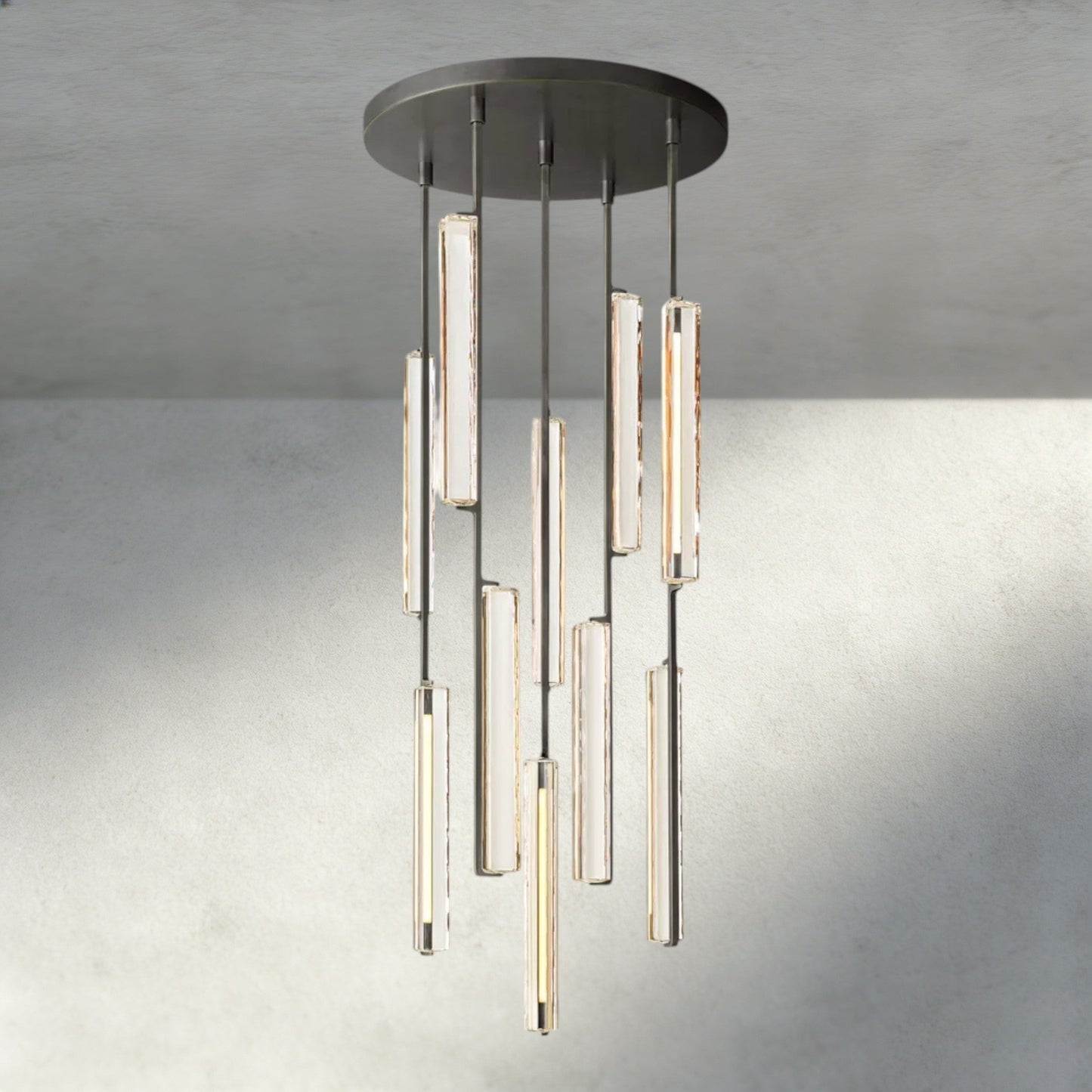 Audubon Crystal Round Chandelier 24", 40", 56" - Manohaus
