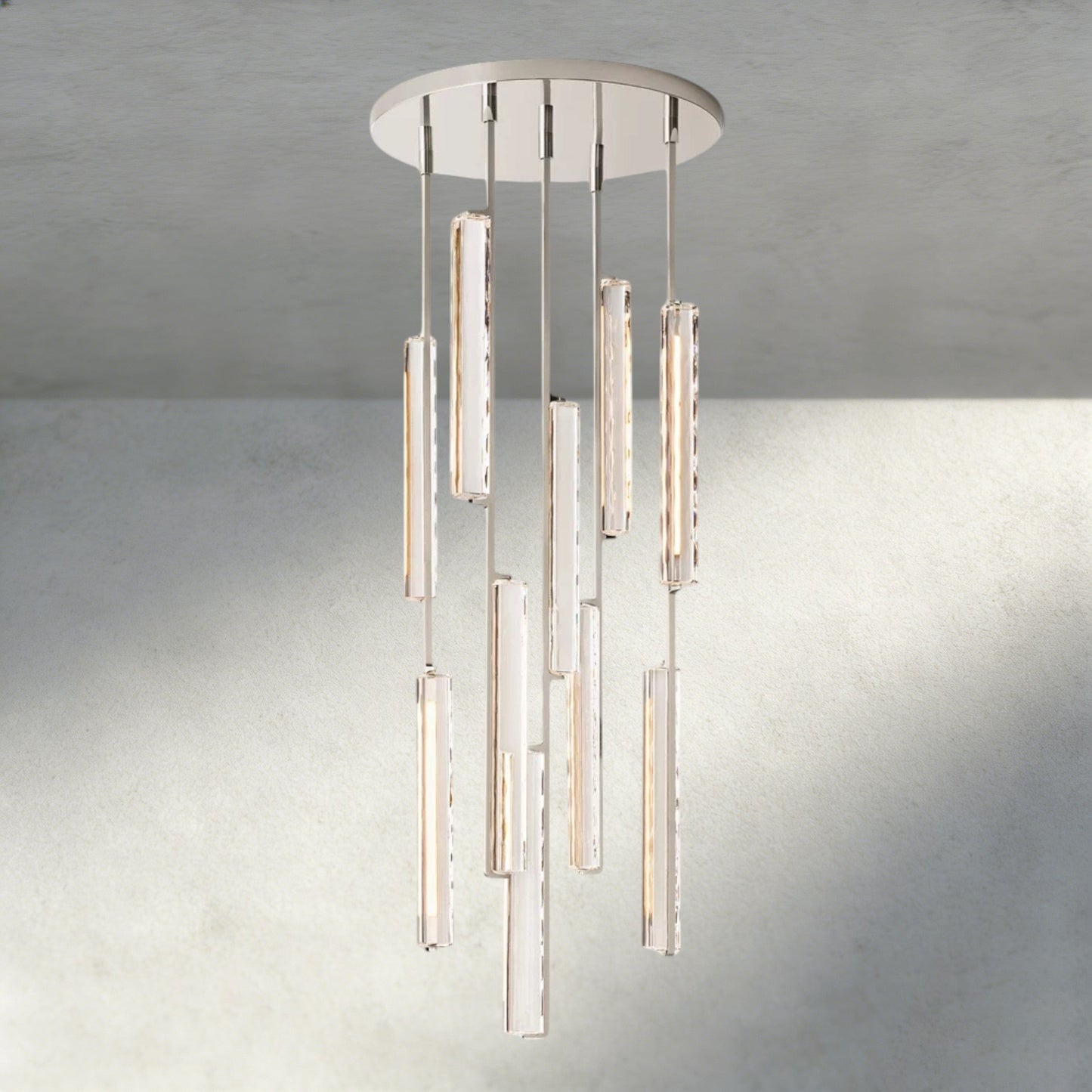 Audubon Crystal Round Chandelier 24", 40", 56" - Manohaus