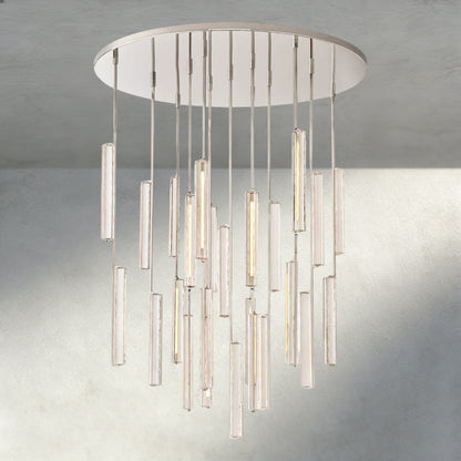 Audubon Crystal Round Chandelier 24", 40", 56" - Manohaus