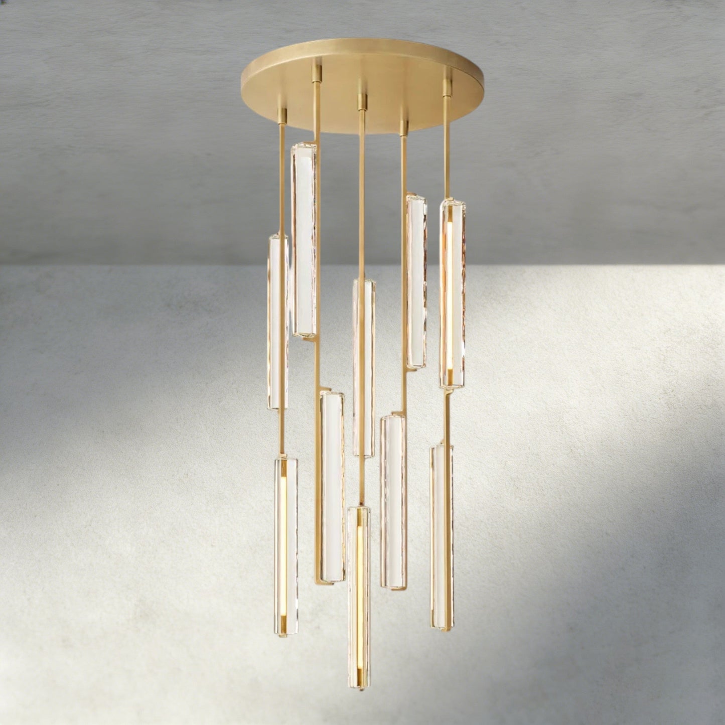 Audubon Crystal Round Chandelier 24", 40", 56" - Manohaus