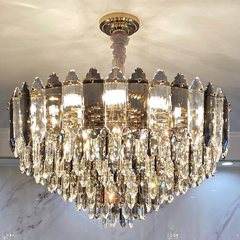 Modern Luxury K9 Crystal Chandelier Ceiling Fixtures Light for Living and for Kitchen Island Dining Rooms