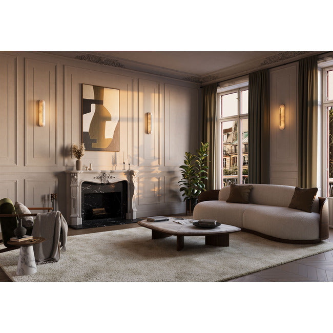 Hearth Alabaster Wall Sconce