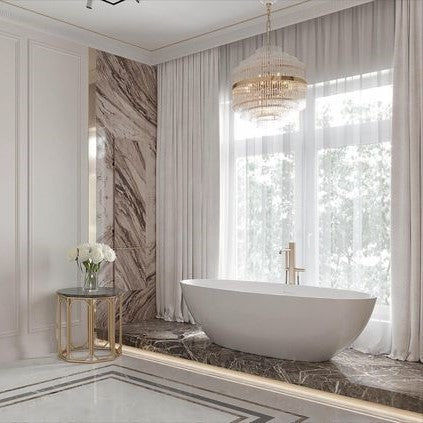 Light Luxury Modern Round Multi-Tiered Crystal Chandelier with Antique Brass Finish and Quality Materials