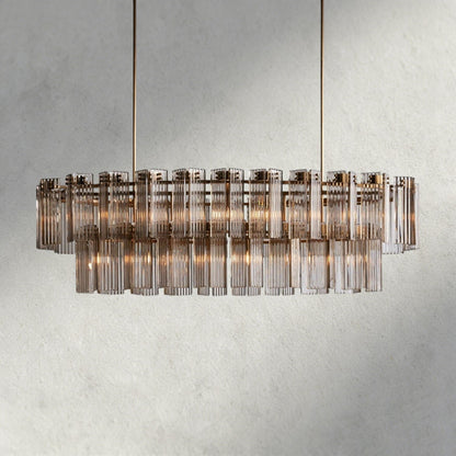 Delsie Oval Chandelier 51", 63", 72"