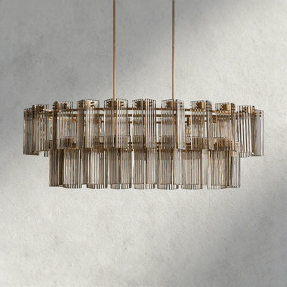 Delsie Oval Chandelier 51", 63", 72"
