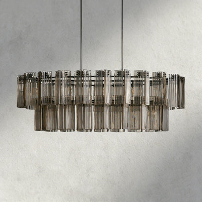 Delsie Oval Chandelier 51", 63", 72"