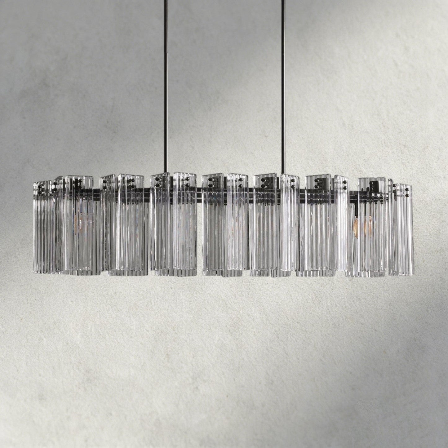 Delsie Oval Chandelier 51", 63", 72"