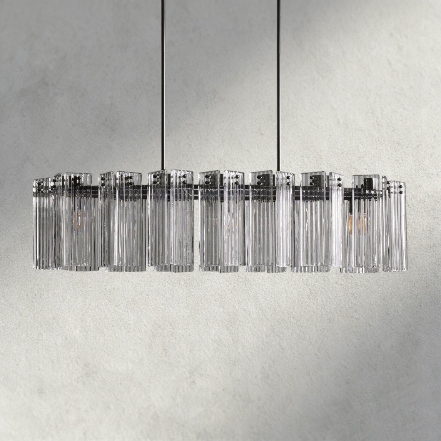 Delsie Oval Chandelier 51", 63", 72"
