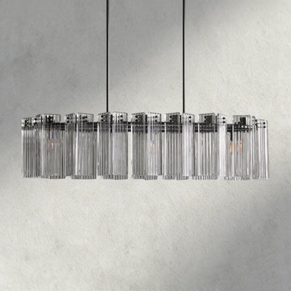 Delsie Oval Chandelier 51", 63", 72"