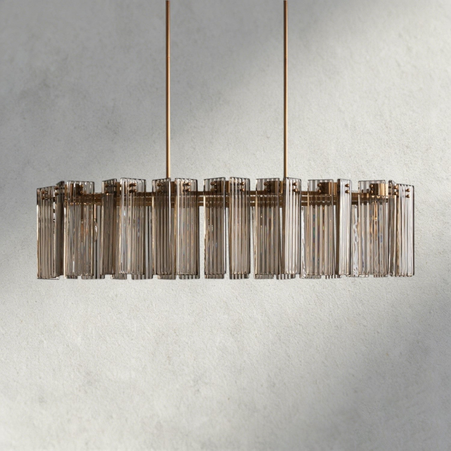 Delsie Oval Chandelier 51", 63", 72"