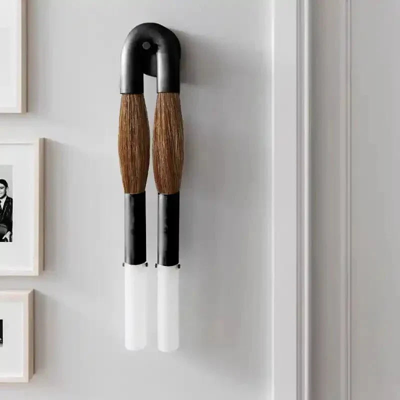 Double Head Antonia Horsehair Sconce
