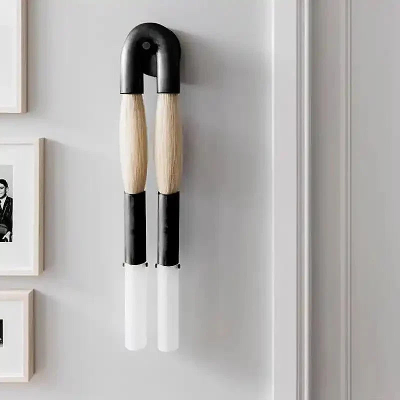 Double Head Antonia Horsehair Sconce