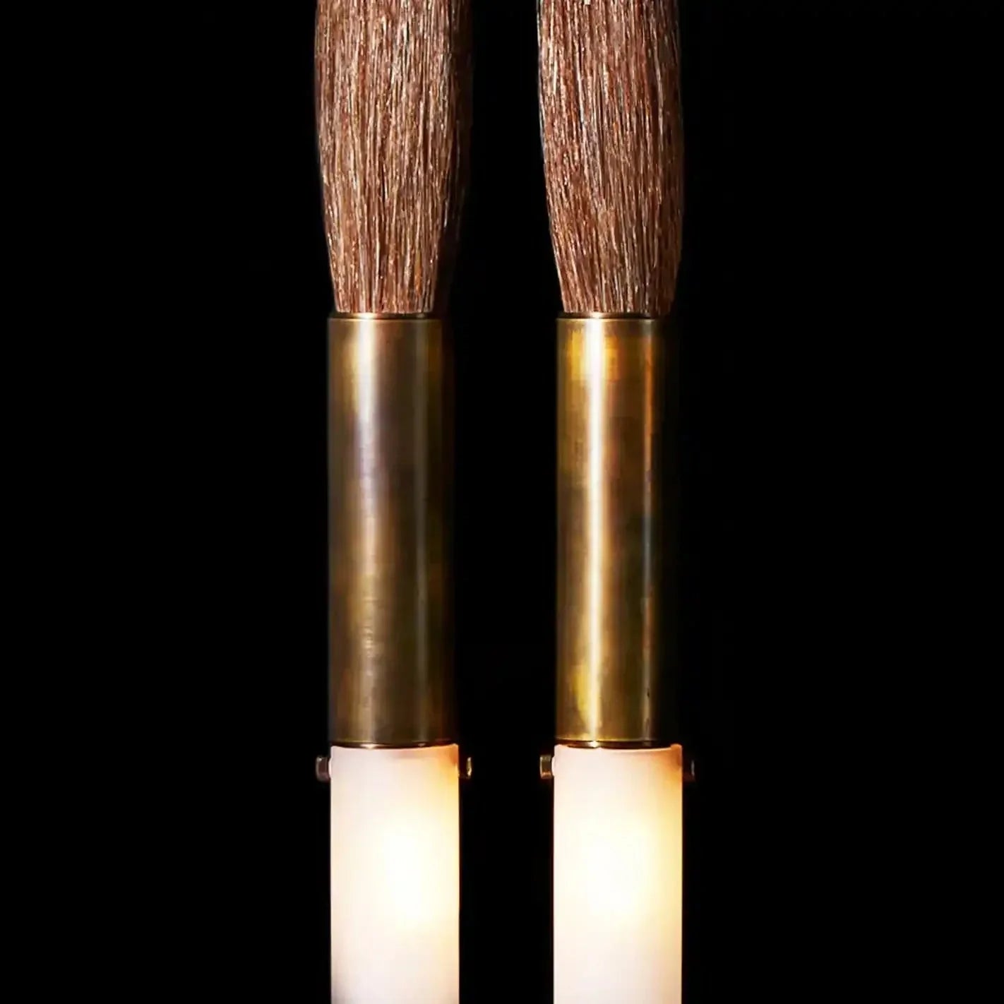 Double Head Antonia Horsehair Sconce