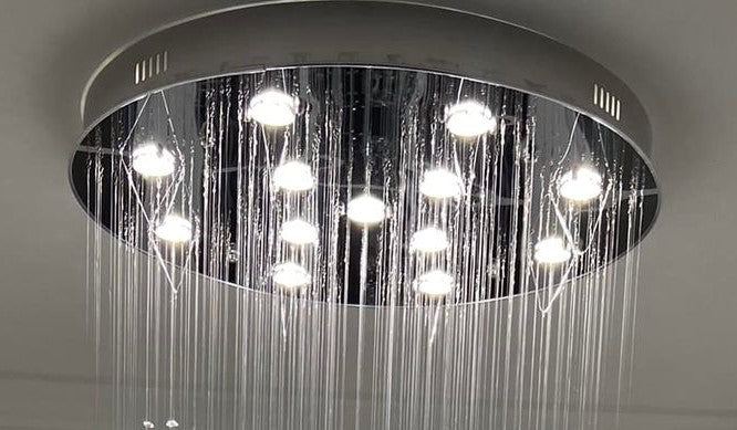 Luxury Spiral Creative Floating Ceramic Wings Chandelier for Hotel Lobby / restaurant