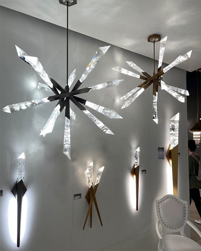 Luxury Sputnik Crystal Chandelier for Living Room / dining Room / bedroom