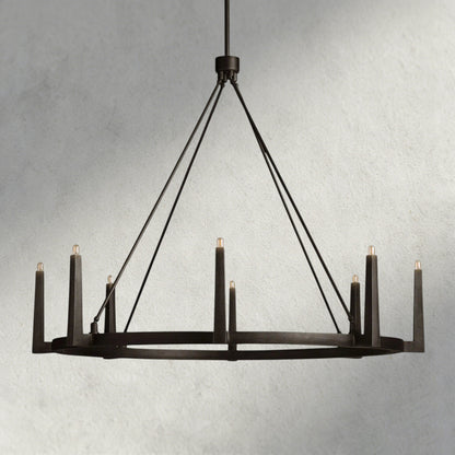 Emmet Round Chandelier 42", 54"