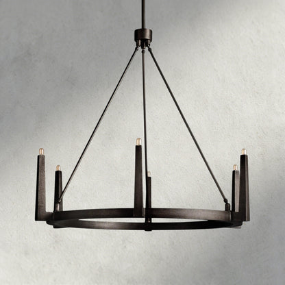 Emmet Round Chandelier 42", 54"