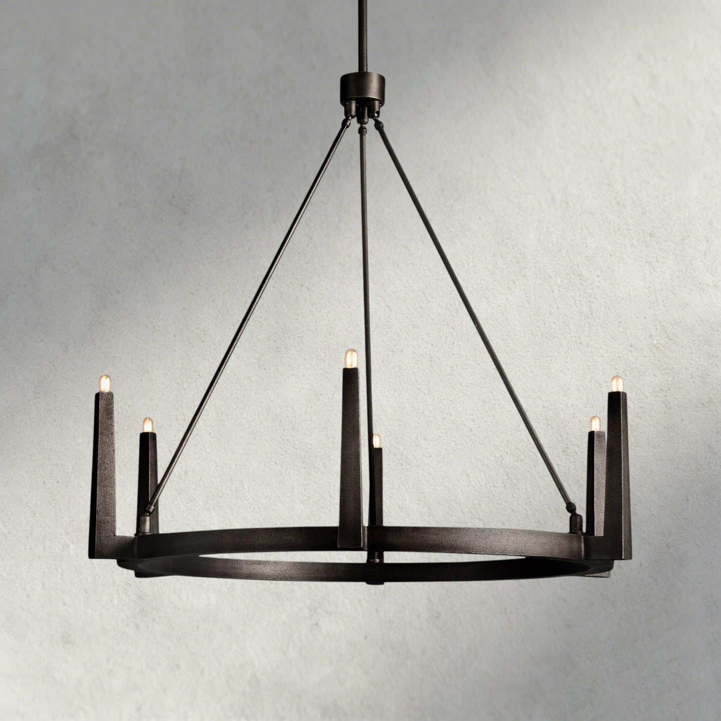 42" / Bronze Emmet Round Chandelier 42", 54"