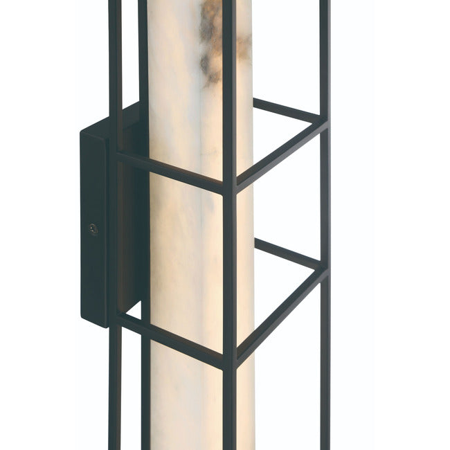 Saga Indoor / Outdoor Alabaster Wall Sconce