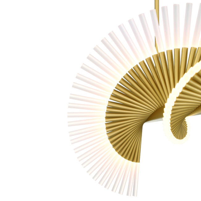 Organic Bloom Linear Chandelier