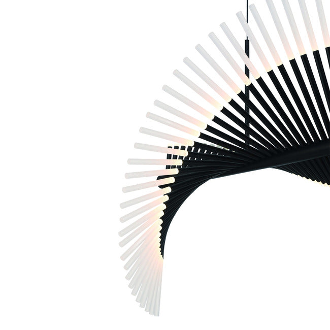 Organic Bloom Linear Chandelier