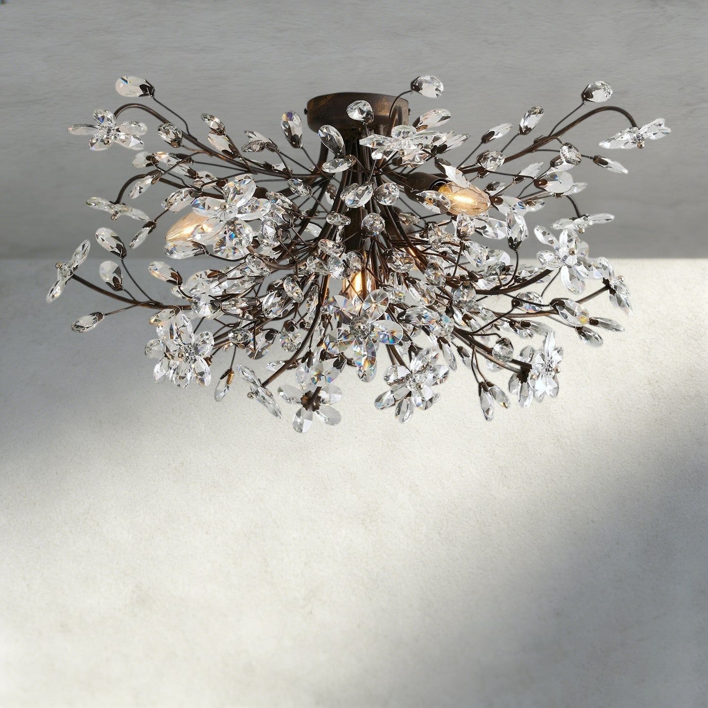 BRONZE Fiore Flush Mount