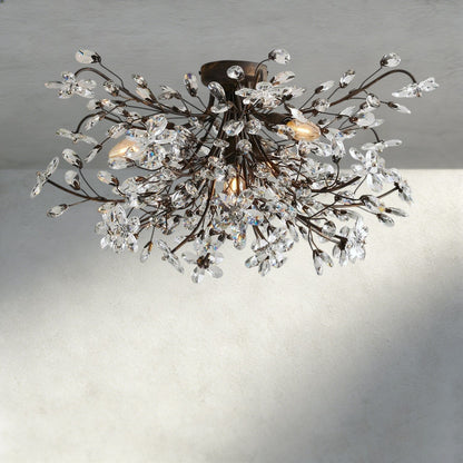 BRONZE Fiore Flush Mount