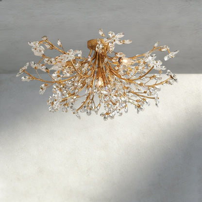 GOLD Fiore Flush Mount
