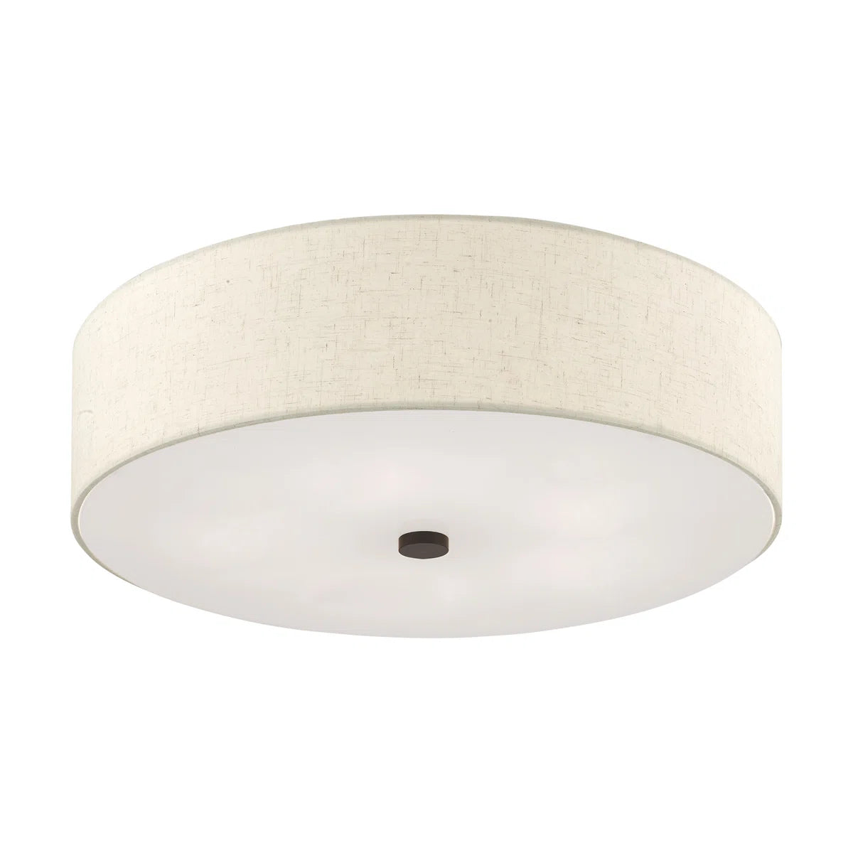 Flaire Fabric Semi Flush Mount