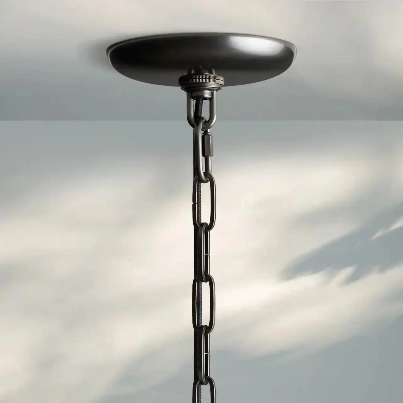 Ghiaccio Glass Round Chandelier 24" 36" 48" 60"