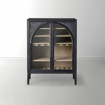 Hattie Low Bar Cabinet in Oak 36-Inchw