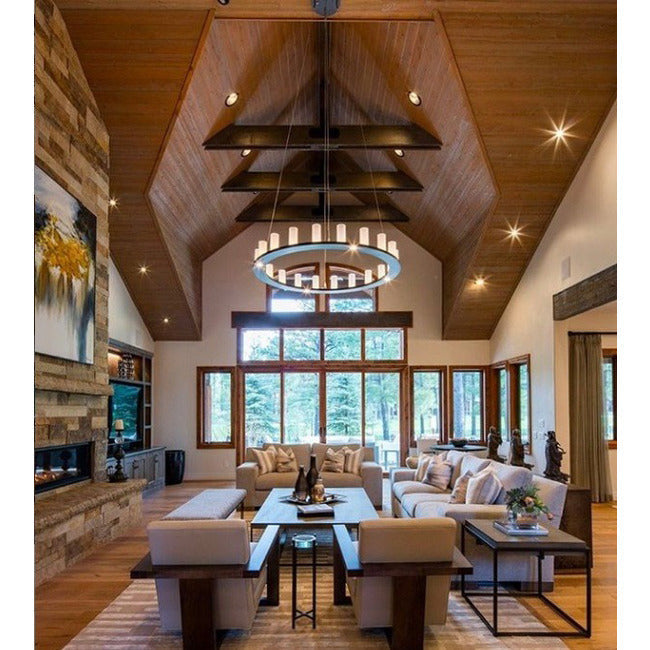 Axioma Ring Chandelier