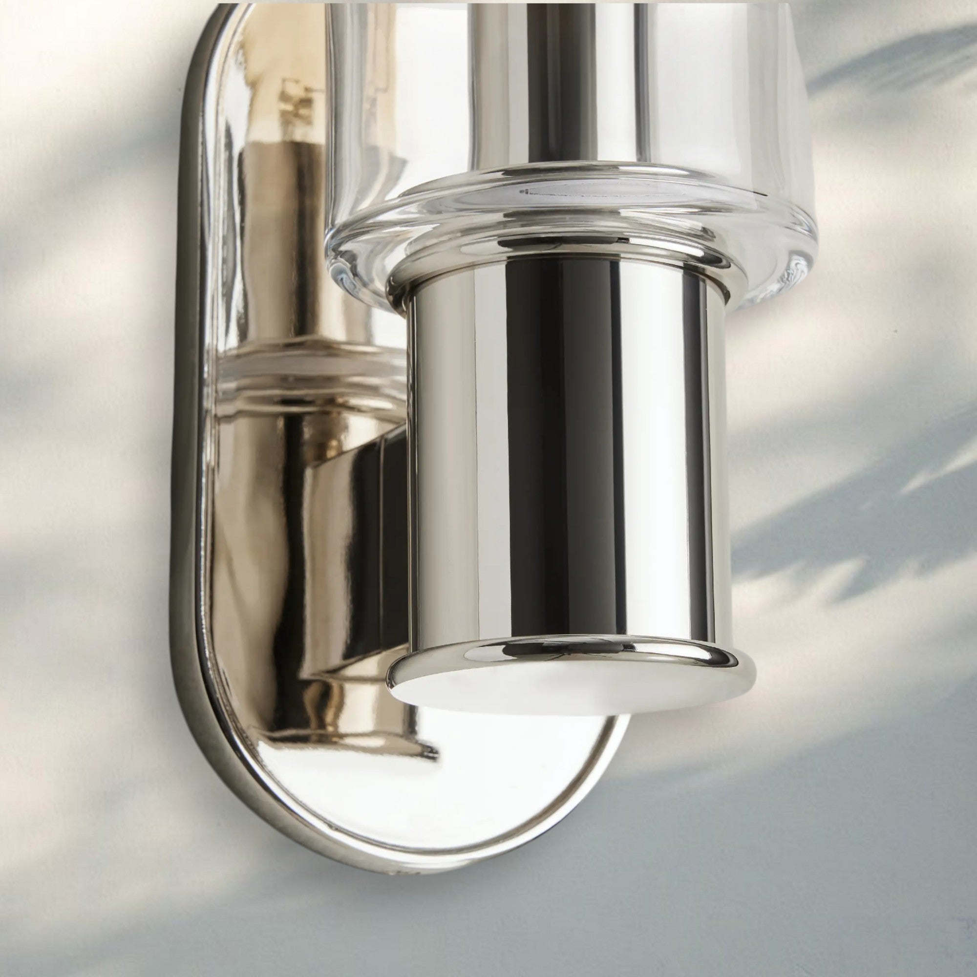 Harline Clear Glass Wall Sconce