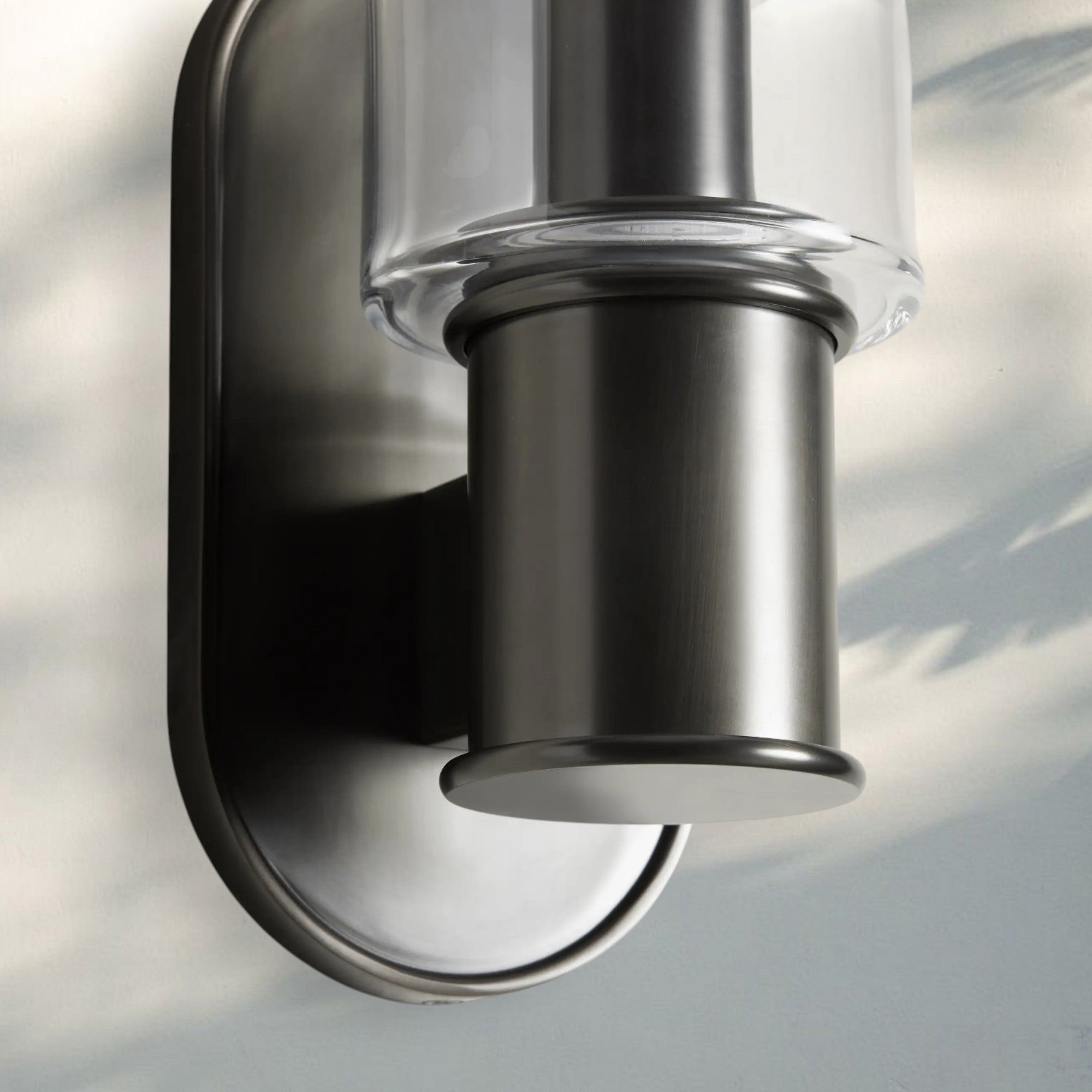 Harline Clear Glass Wall Sconce