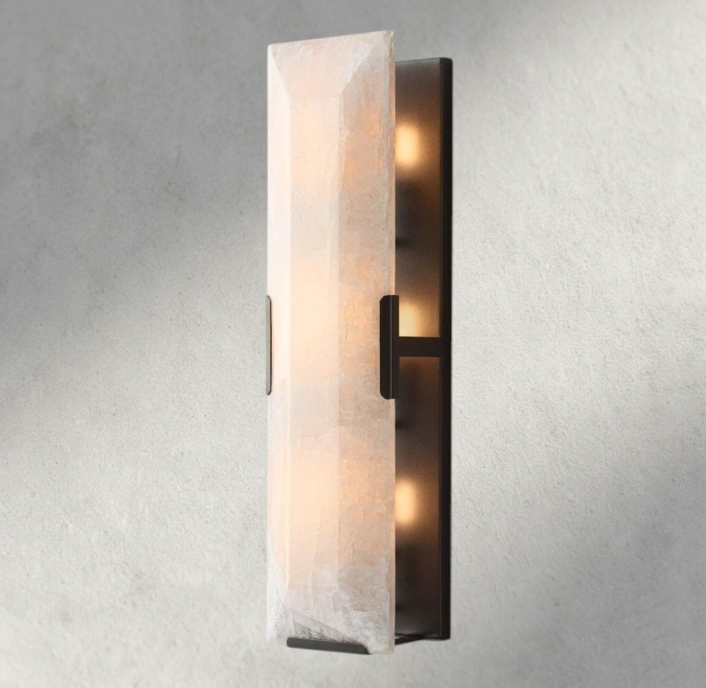 Harlow Calcite Linear Sconce