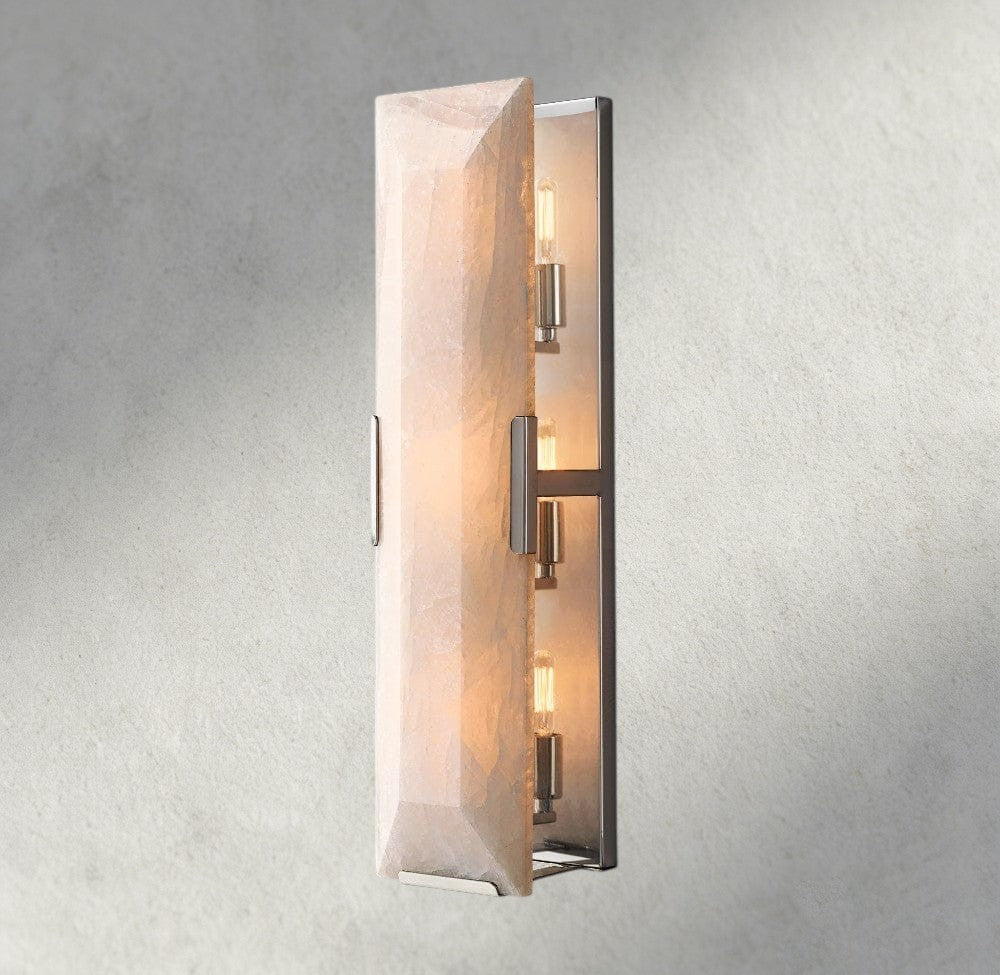 Harlow Calcite Linear Sconce