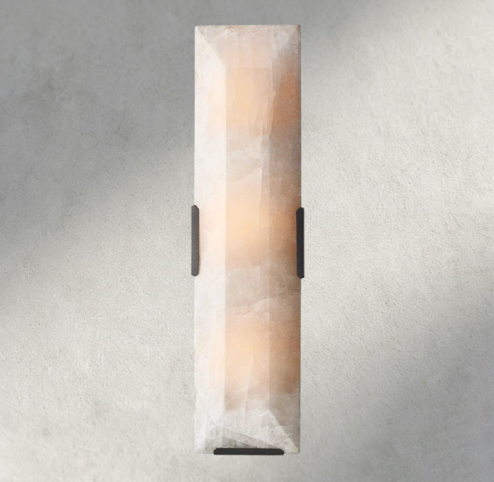 Harlow Calcite Linear Sconce