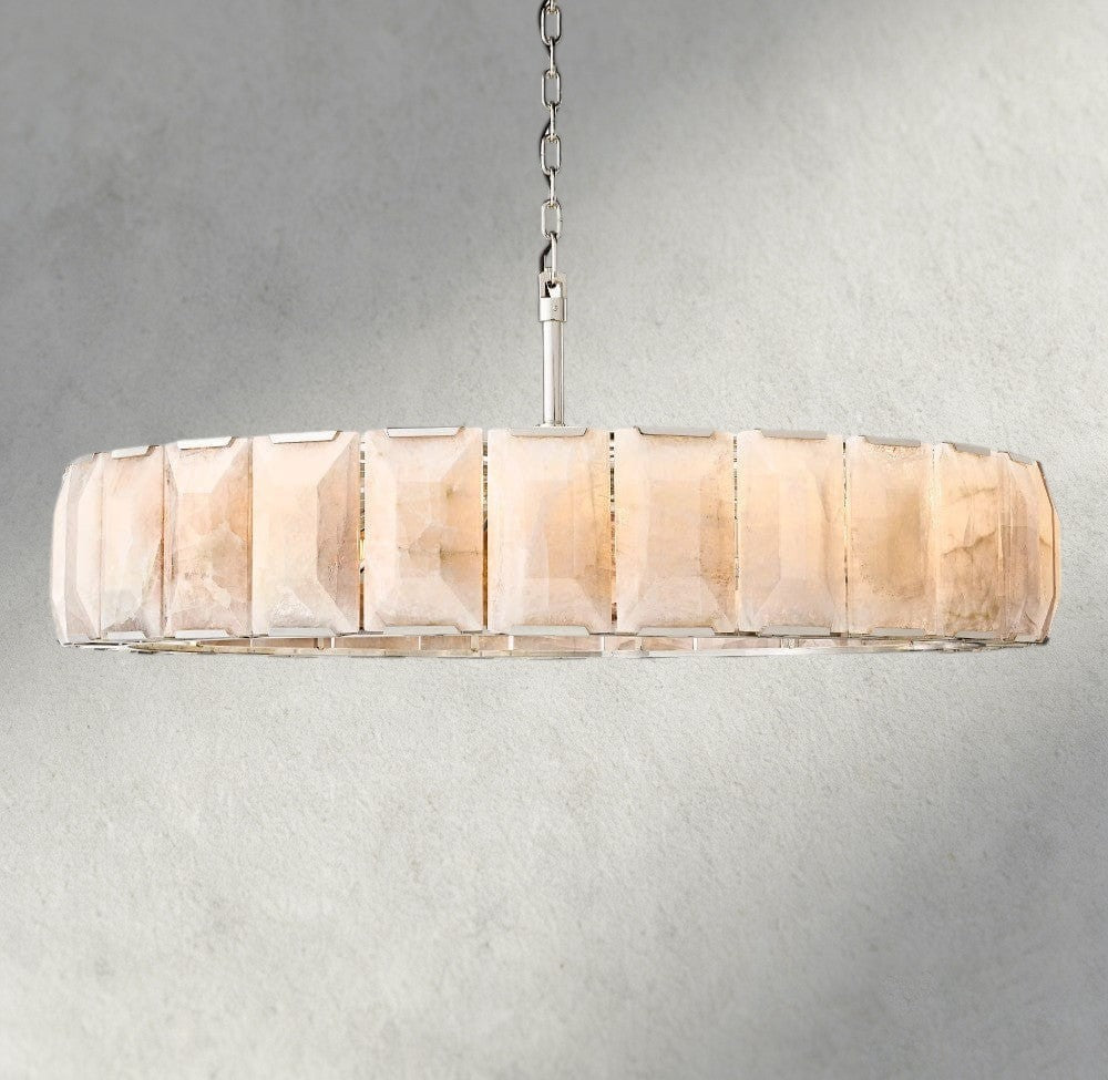 Harlow Calcite Round Chandelier 19", 31", 43", 60"