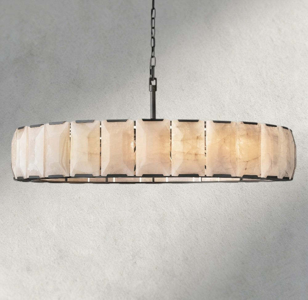 Harlow Calcite Round Chandelier 19", 31", 43", 60"