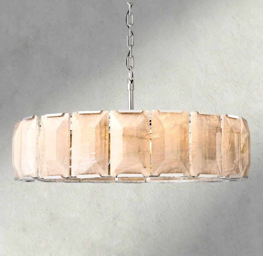 Harlow Calcite Round Chandelier 19", 31", 43", 60"