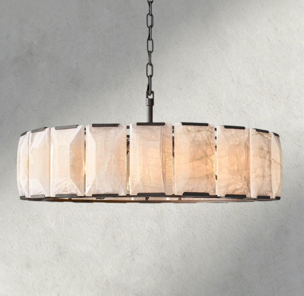 Harlow Calcite Round Chandelier 19", 31", 43", 60"
